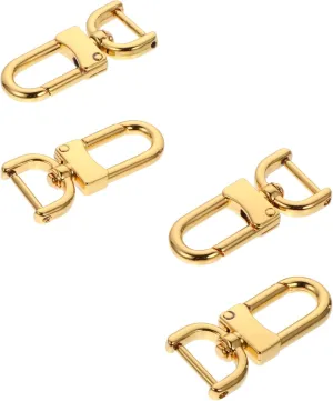 Metal Hook Luggage Swivel Hook DIY Bag Buckle Key Chain Hooks Lanyard Snap Hooks Detachable Bag Buckle