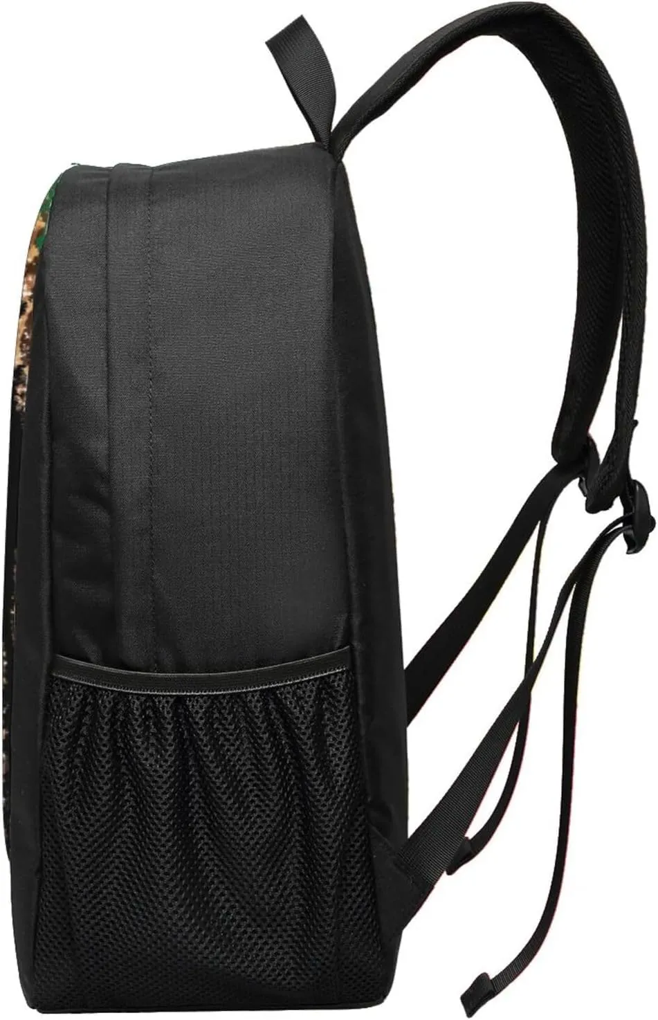Mexico Mexican Eagle Sunflower Flag Casual Backpacks Sports Backpack Large Capacity Travel Rucksack Laptop Daypack with Multi-Pockets Adjustable Strap Work Bag for Hiking