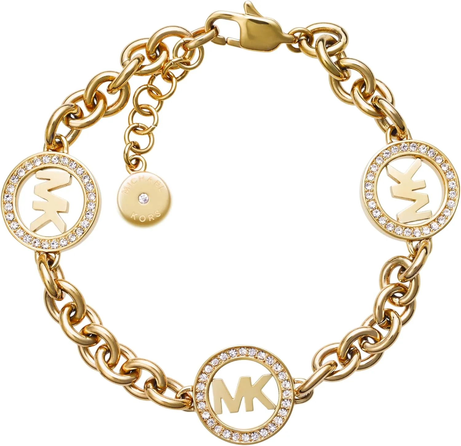 Michael Kors Silver-Tone Bracelet for Women; Sterling Silver Bracelets; Jewelry for Women