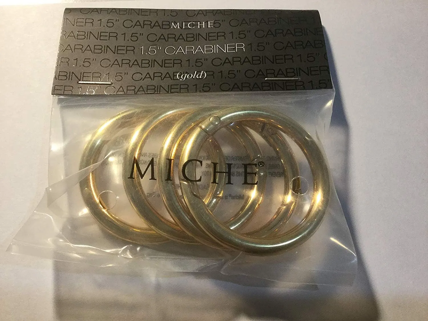Miche 1.5” Carabiner (Gold)