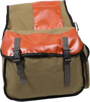 Mikinona Motorcycle Saddle Bag Canvas Water-resistant Fit on Front Fork for Biking Accessories