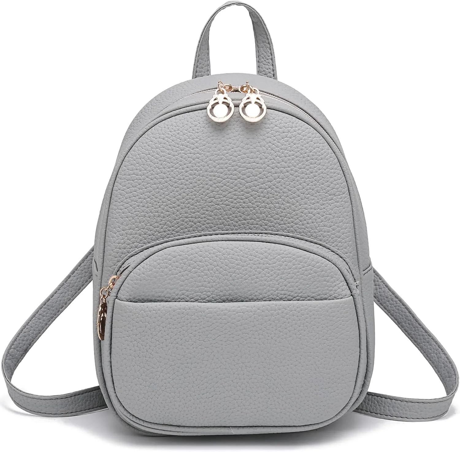 Mini Backpack for Women Girls Leather Backpacks Casual Small Daypack Shoulder Bag with Pockets