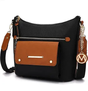 MKF Collection Crossbody Bag for Women, Shoulder Bag Lady Large Messenger Purse By Mia K