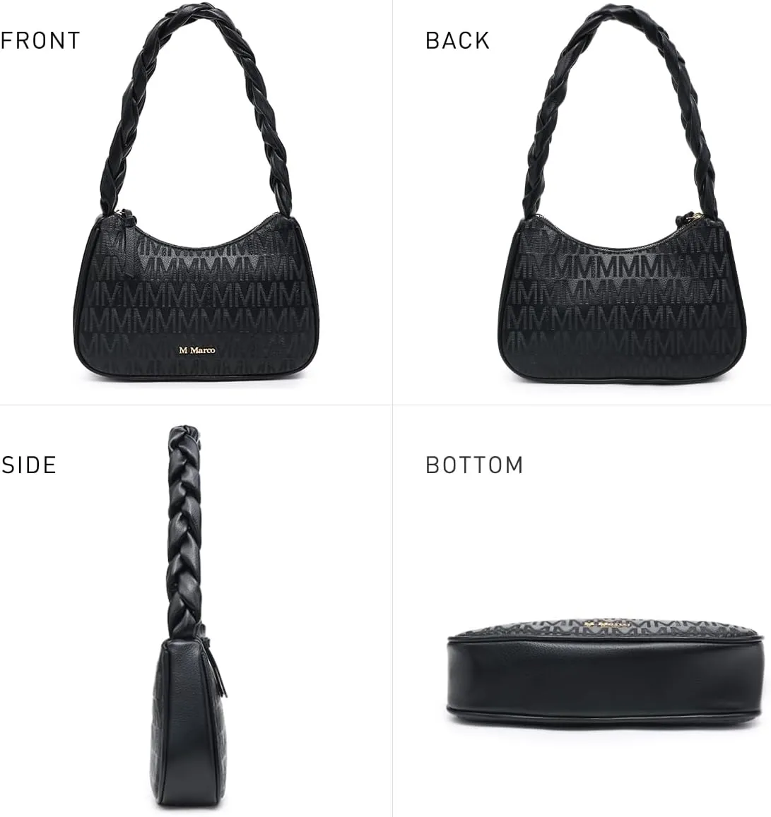 MKP Hobo Bags for Women Braided Top Handle Tote Handbag Shoulder Bag Ladies Trendy Designer Clutch Purse with Zipper Closure
