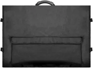 Monitor Carrying Case Computer Monitor Bag with Pockets Adjustable Travel Carrying Case for 24-27In Desktop Monitor,B