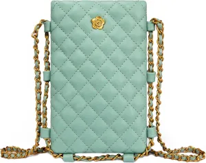 Montana West Quilted Small Crossbody Bags for Women Trendy Cell Phone Purse