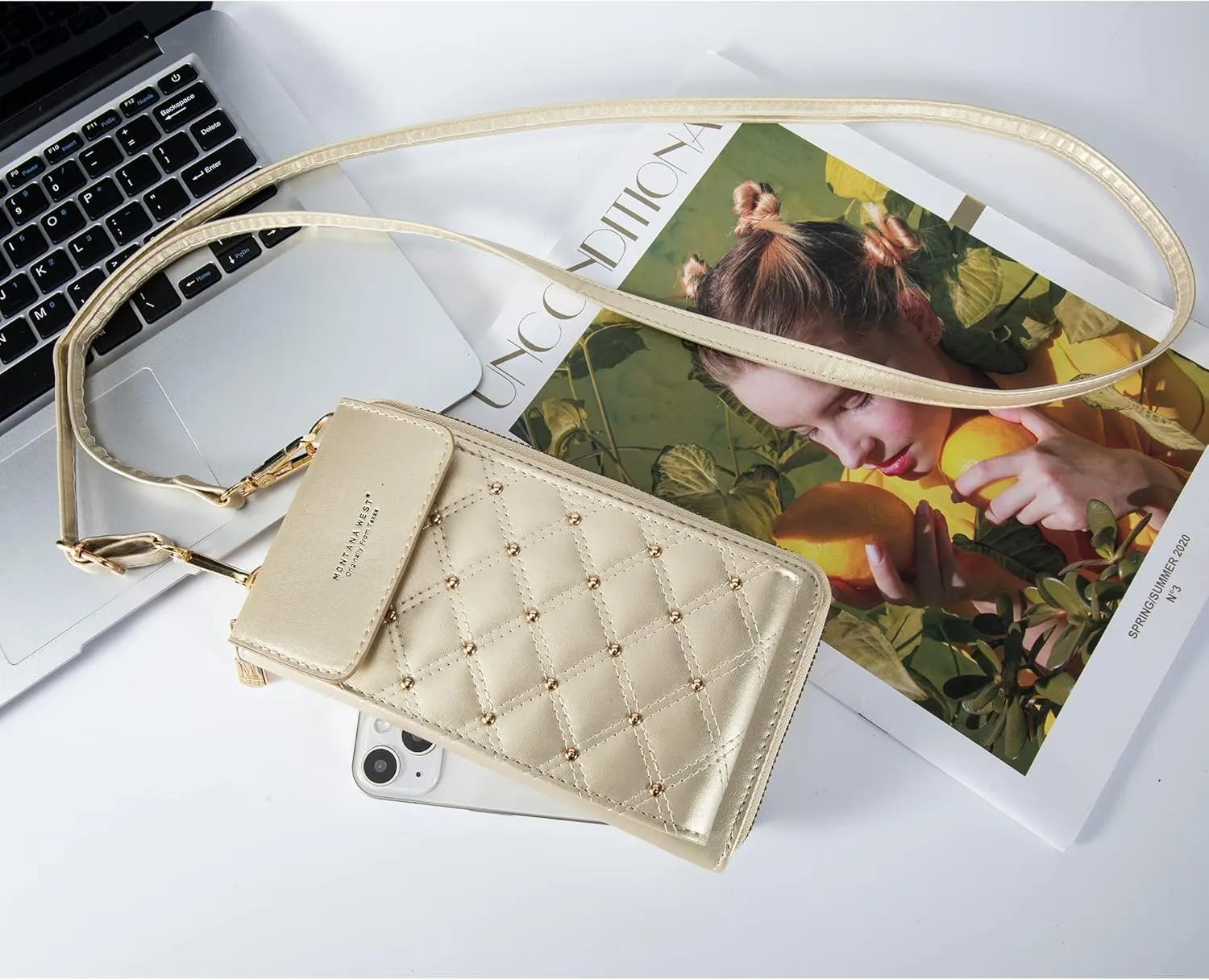 Montana West Small Crossbody Cell Phone Purse for Women RFID Blocking Cellphone Wallet