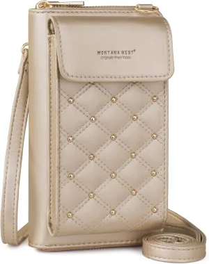 Montana West Small Crossbody Cell Phone Purse for Women RFID Blocking Cellphone Wallet