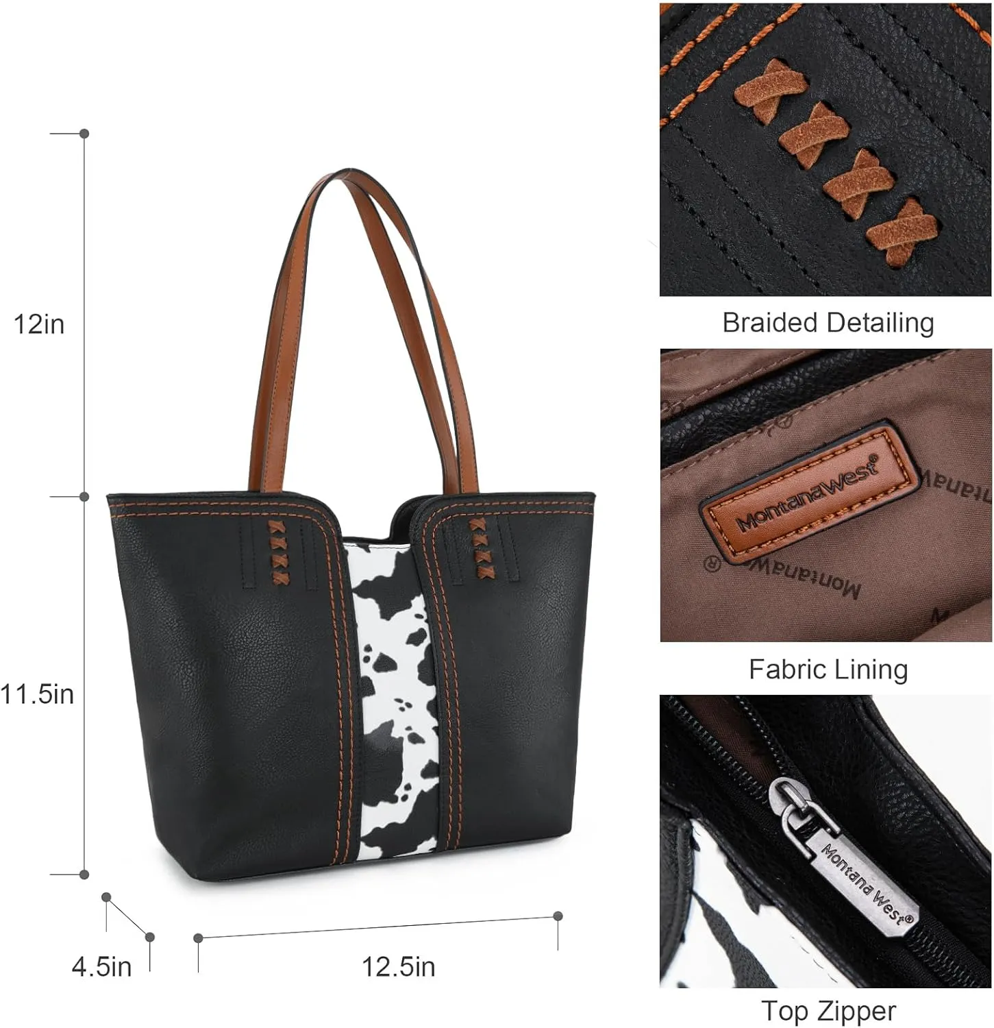 Montana West Tote Bag for Women Top Handle Satchel Purse