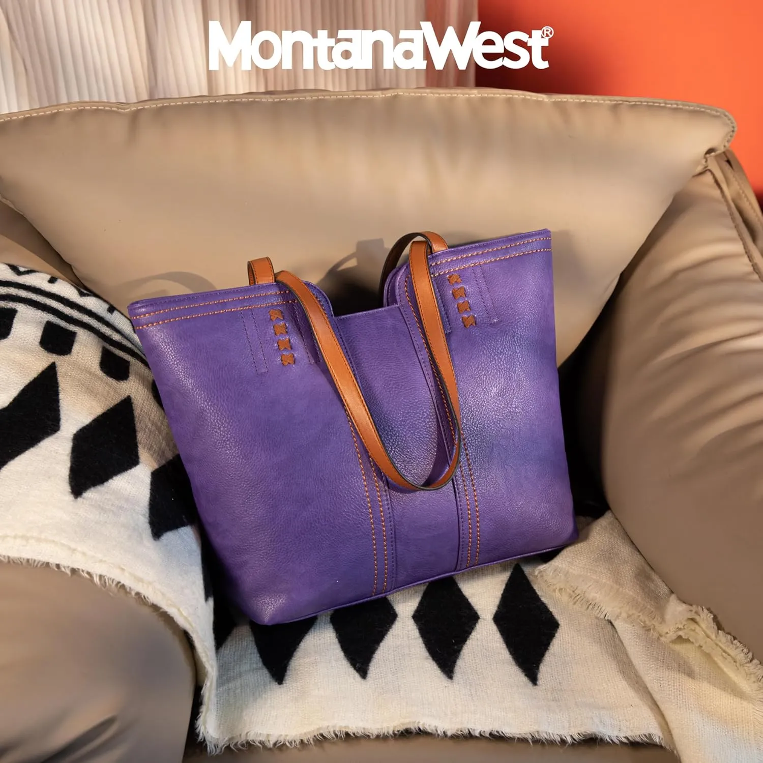 Montana West Tote Bag for Women Top Handle Satchel Purse