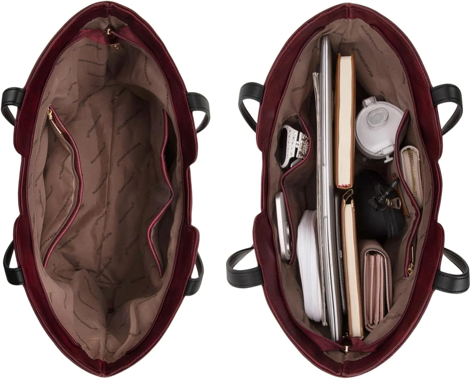 Montana West Tote Bag for Women Top Handle Satchel Purse