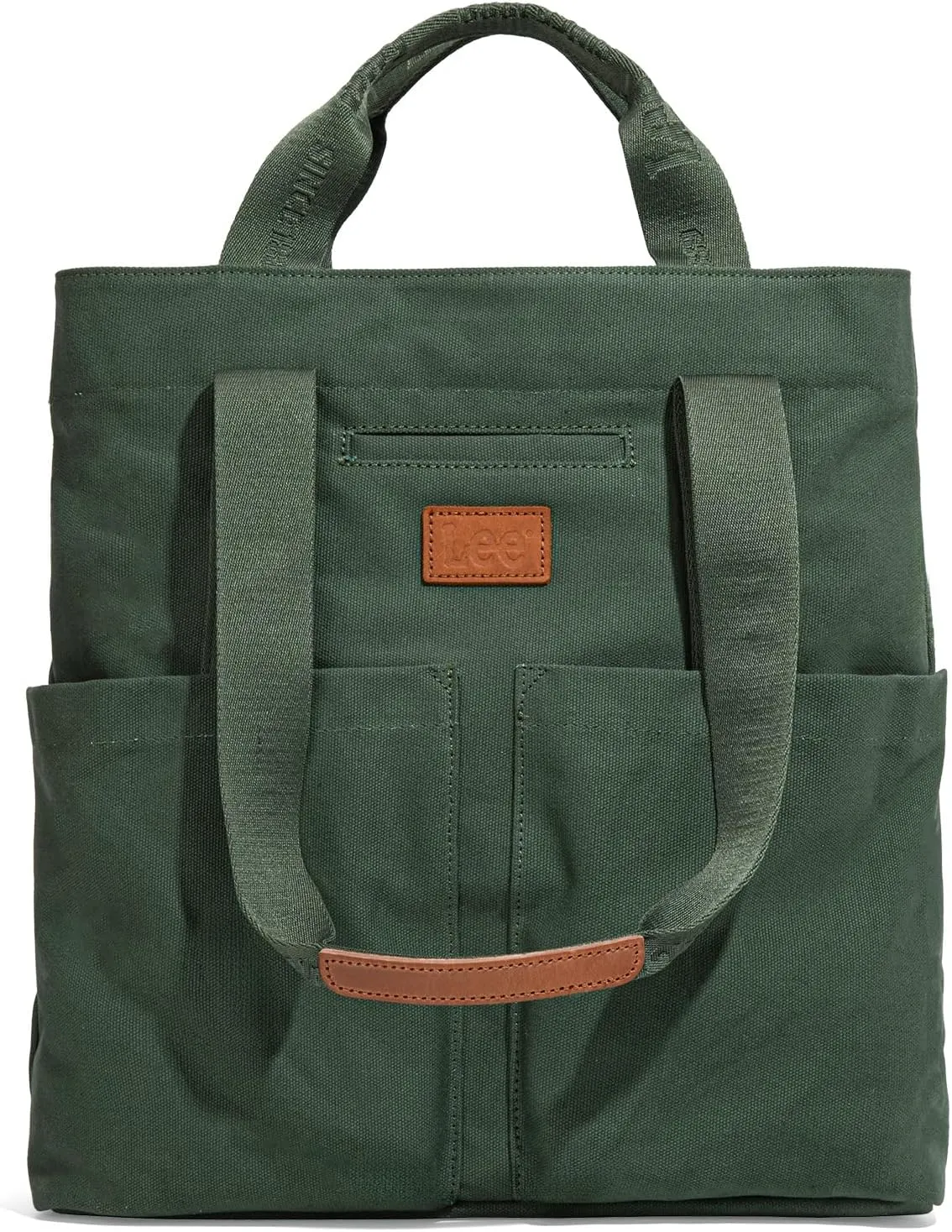 Montana West x Lee Canvas Tote Bag for Women with 2 Front Pockets Top-Handle Handbag & Shoulder Bag