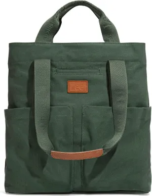 Montana West x Lee Canvas Tote Bag for Women with 2 Front Pockets Top-Handle Handbag & Shoulder Bag