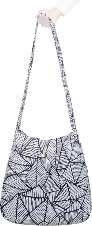 Nanobag Ultra-Lightweight Sling Cross-Body Bag | Perfect for Travel, Shopping & Daily Use | Reusable - Tiny - Eco-Friendly (Sketch, One Size)