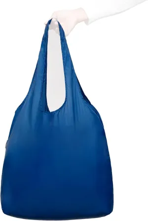 Nanobag Ultra-Lightweight Standard Tote Bag | Perfect for Travel, Shopping & Daily Use | Reusable - Tiny - Eco-Friendly (Standard, Navy)