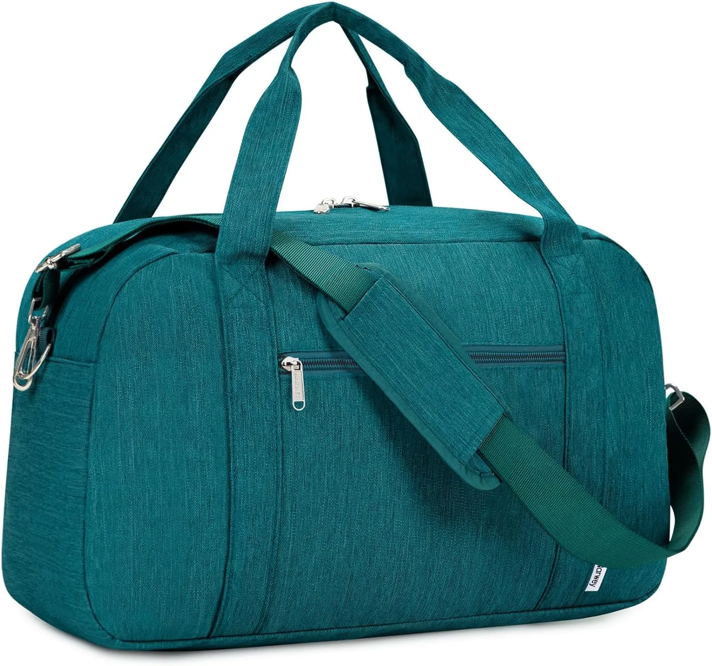 Narwey Carry on Bag 22x14x9 Airlines Approved, Carry on Duffle Bag for Airplane with Wet Pocket, Travel Duffel Bag Luggage Bag Weekender Overnight for Women Men (Teal)