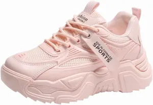 NCNDB Women's Mesh Breathable Walking Sneakers Platform Casual Sports Shoes
