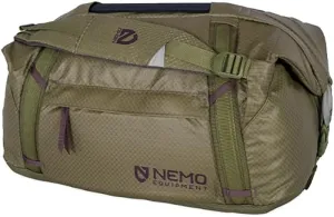 NEMO Equipment Double Haul Convertible Duffel & Tote Bag – Water-Resistant Gear Bag with Backpack Straps - 30L - Nova