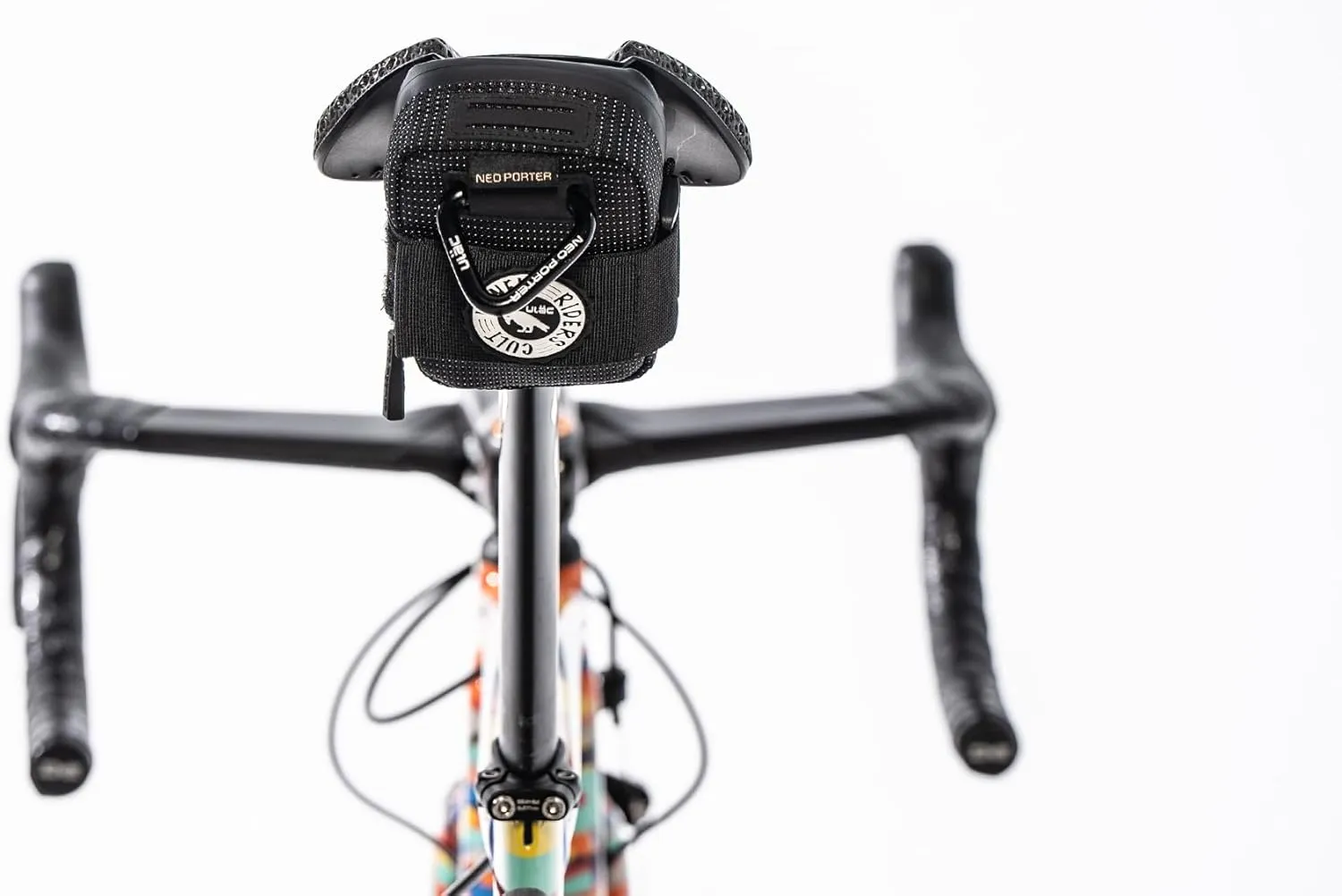 NEO PORTER RADTAIL Bike Saddle Bag- Water Resistant Bicycle Under Seat Pouch for Cycling Accessories Storage