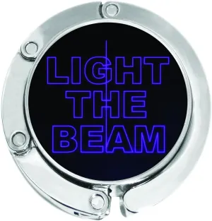 NewCharms Light The Beam Purple Foldable Purse Hanger