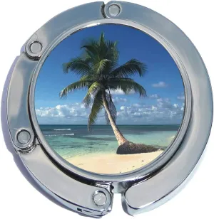NewCharms Palm Tree Beach Foldable Purse Hanger