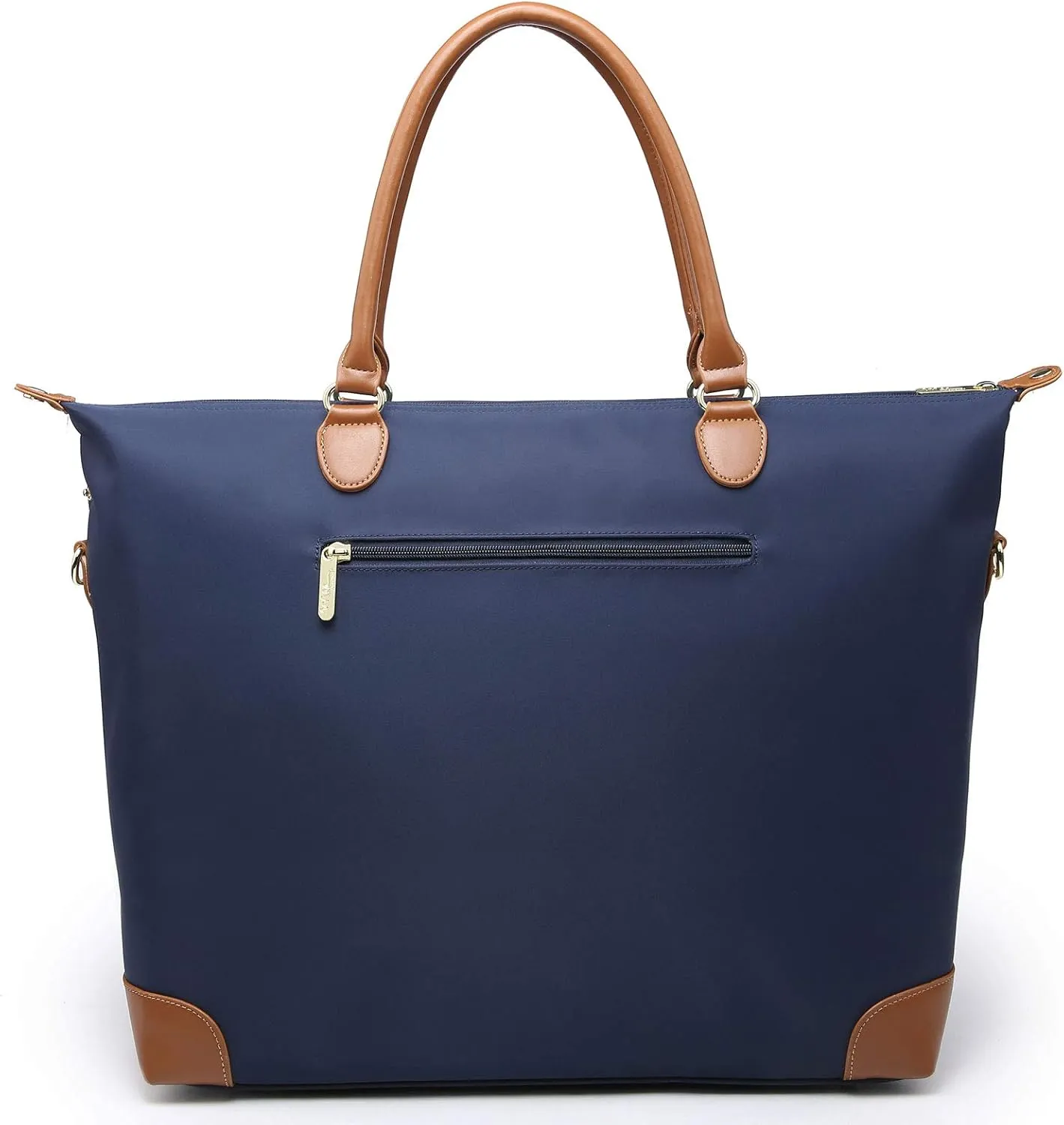 NNEE® Large Oversized Water Resistance Nylon Tote Bag With Multiple Pocket Design (Navy)