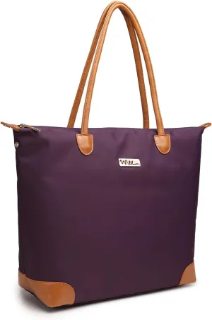 NNEE® Water Resistance Nylon Tote Bag & Multiple Pocket Design