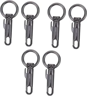 NUOBESTY 3sets for Purse Metal Snap Hook Women Bag Shoulder Strap Clasp Trigger Buckles Clasp Hooks 2pcs*3
