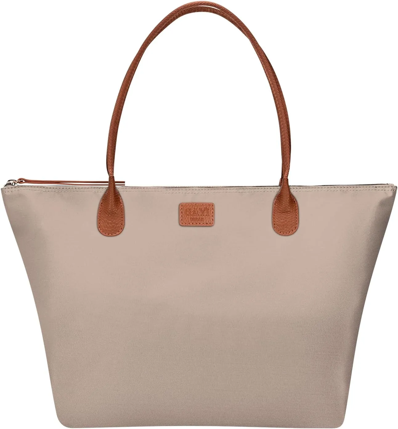 Nylon Tote Bag for Women, Large Foldable Weekend Hobo Purses for Women, Shoulder Tote Handbags with Zipper