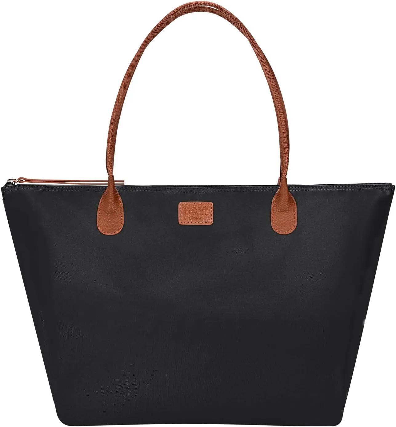 Nylon Tote Bag for Women, Large Foldable Weekend Hobo Purses for Women, Shoulder Tote Handbags with Zipper