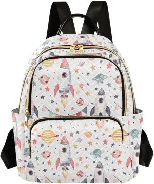 ODAWA Womens Backpack for Travel Ladies Shoulder Bags Space Cute Purse Backpack for Women Light Weight Backpacks for Travel