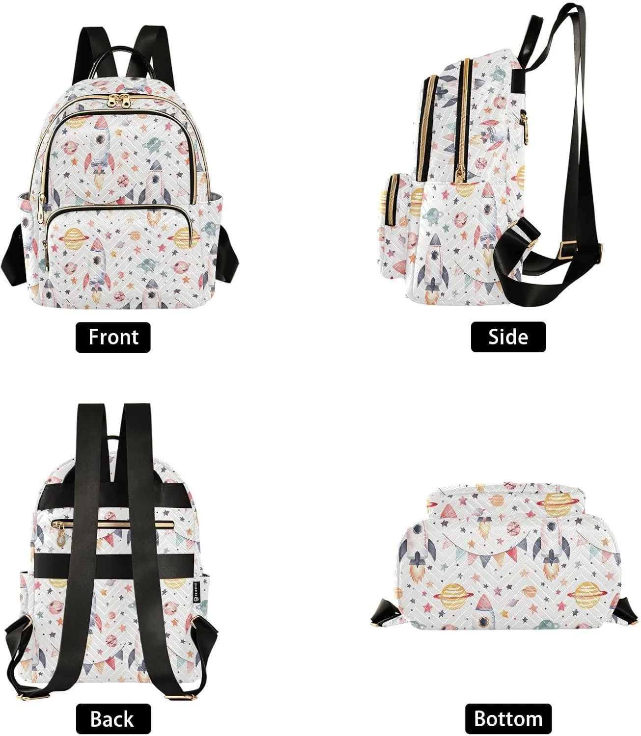 ODAWA Womens Backpack for Travel Ladies Shoulder Bags Space Cute Purse Backpack for Women Light Weight Backpacks for Travel