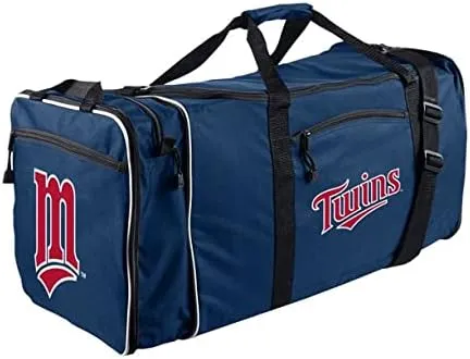 Officially Licensed MLB Extended "Steal" Duffel Bag (Minnesota Twins)