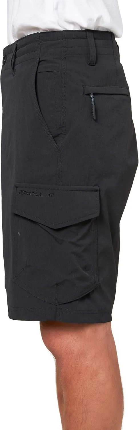 O'NEILL Men's Board Shorts GI Jack 20 Inch Outseam, Quick Dry Men's Board Shorts for Surf and Water Activities