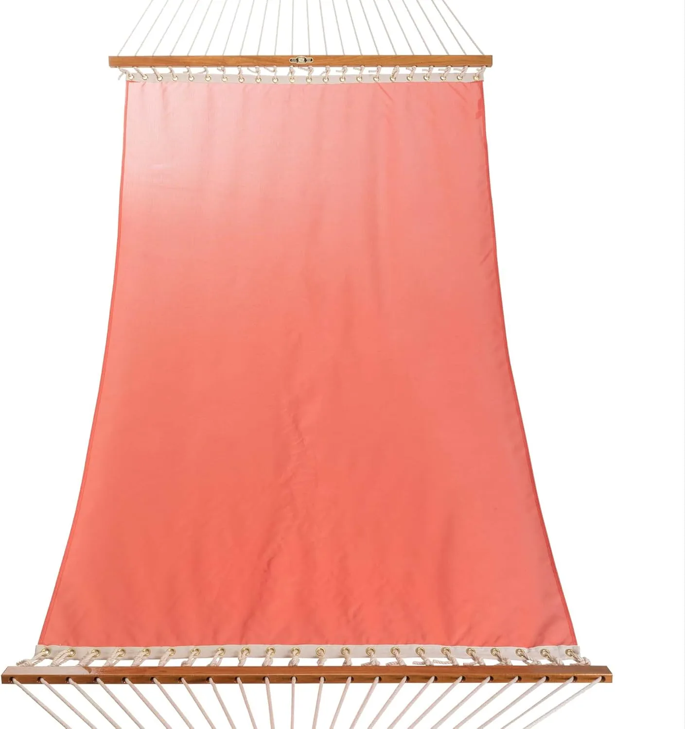 Original Pawleys Island Large Way Melon Seaglass Sunbrella Quick Dry Hammock with Free Extension Chains & Tree Hooks, Handcrafted in The USA, 400 LB Weight Capacity, 13 ft. x 55 in.