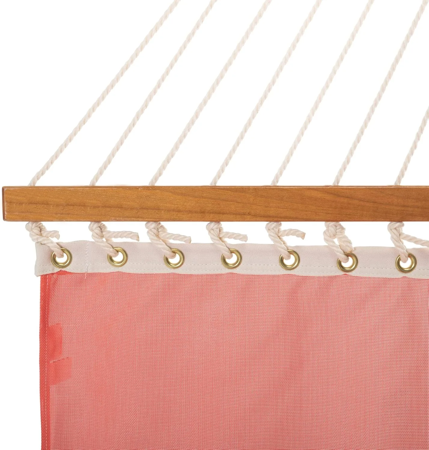 Original Pawleys Island Large Way Melon Seaglass Sunbrella Quick Dry Hammock with Free Extension Chains & Tree Hooks, Handcrafted in The USA, 400 LB Weight Capacity, 13 ft. x 55 in.
