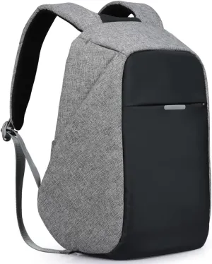 oscaurt Anti Theft Backpack 15.6 Inch Laptop Travel Backpack with Hidden Zipper and USB Charging Port Waterproof Business Computer Bag for Men & Women