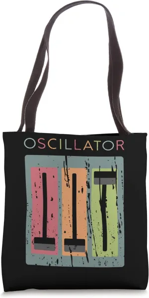 Oscillator Modular Synth Vintage Analog Synthesizer Tote Bag