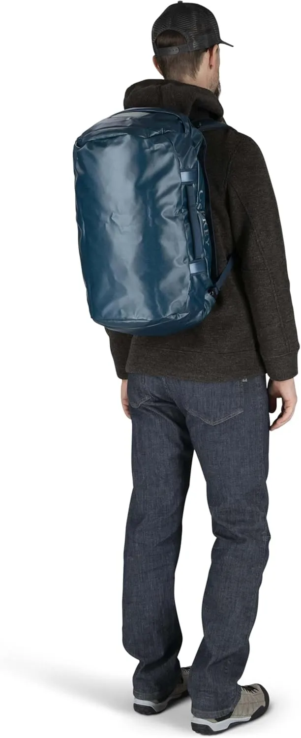 Osprey Transporter 40L Travel Duffel Bag, Black