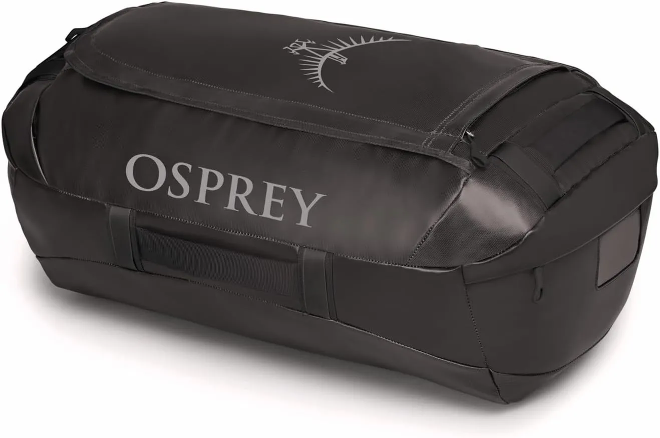 Osprey Transporter 40L Travel Duffel Bag, Black