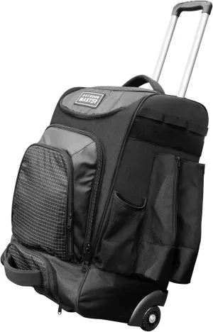OutdoorMaster Rolling Baseball Bag Wheeled Baseball Bat Backpack with 4 Bat Pockets
