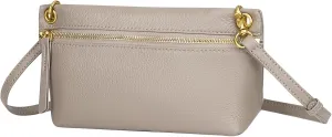 Over Earth Genuine Leather Crossbody Bags for Women Small Cell Phone wristlet wallet Clutch Purse