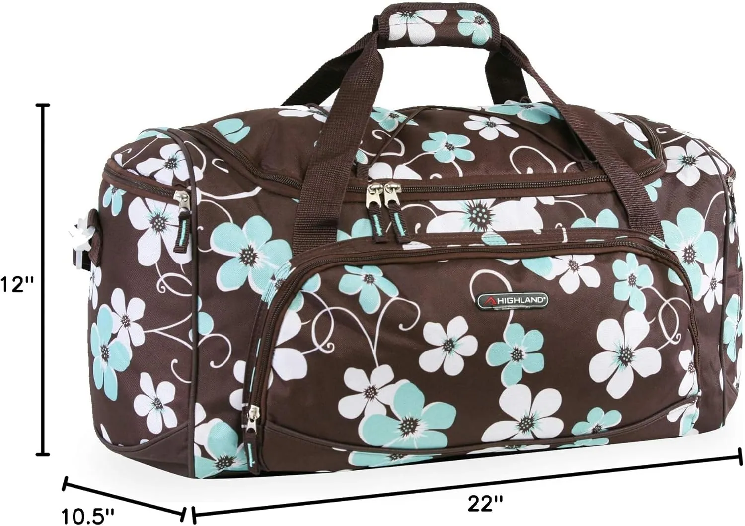 Pacific Coast Signature Women's Medium Travel Duffel Bag, Hawaiian Blue 2, One Size