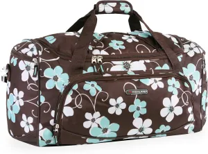 Pacific Coast Signature Women's Medium Travel Duffel Bag, Hawaiian Blue 2, One Size