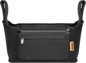 Parent Organizer Bag, Stroller Organizer Fits for Uppababy Vista, Cruz, Minu, Stroller Caddy with Cup Holder, Zippered Pocket, Multiple Pockets and Adjustable Straps, Easy to Carry