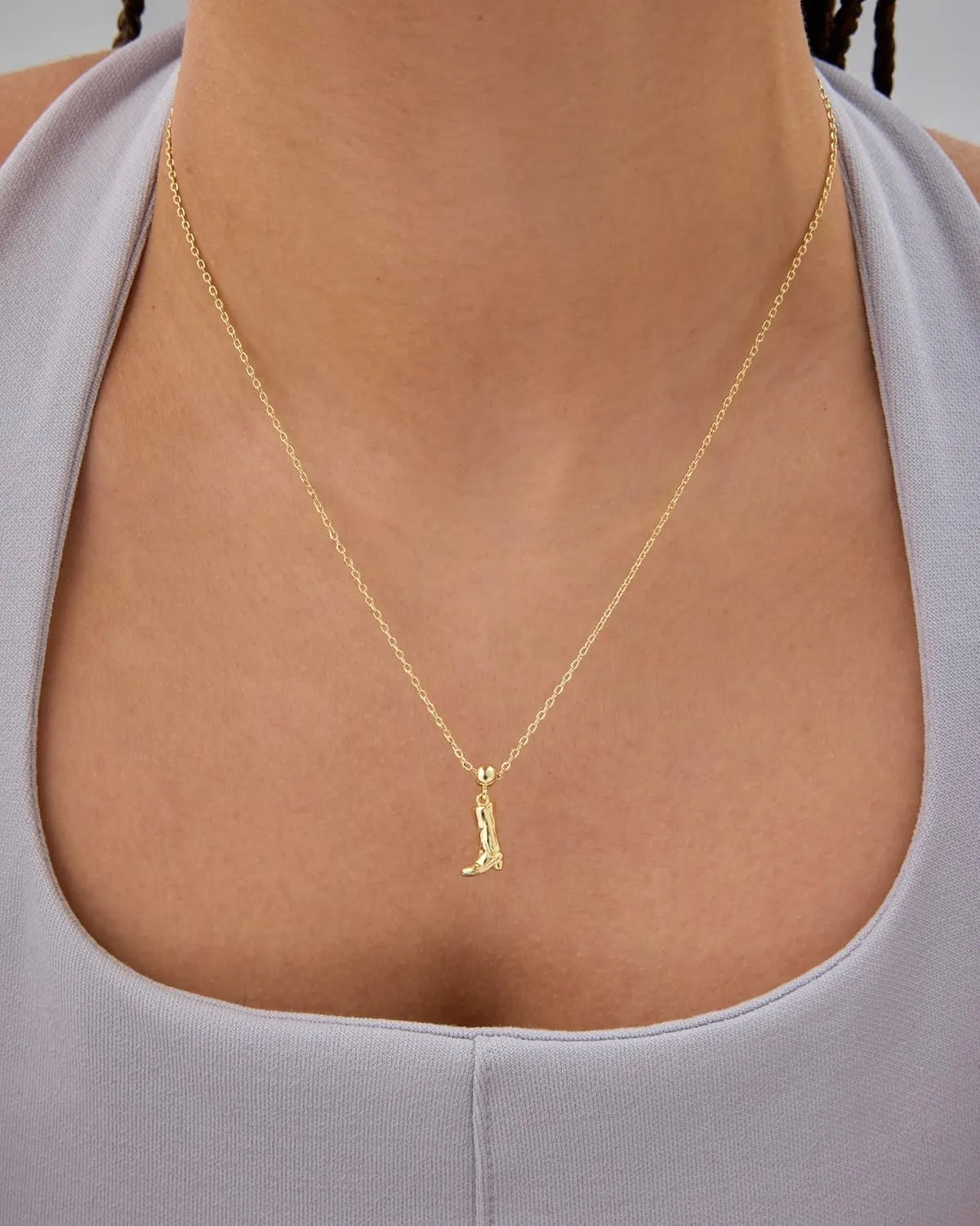 PAVOI Adjustable Whimsical Gold Charm Necklace for Women, 14K Gold Plated Cute Dainty Pendant Necklaces with Charms Set, Hypoallergenic Chain Trendy Cubic Zirconia Heart Religious Sports Pearl Pendant