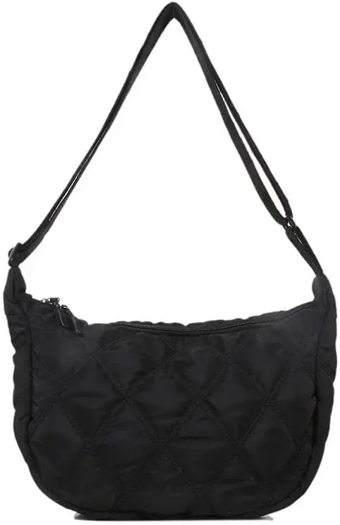 Pbkabiug Embroidery Crossbody Bags for Women Large Capacity Handbags Shoulder Messenger Bag Female Handbag Dumpling Purse
