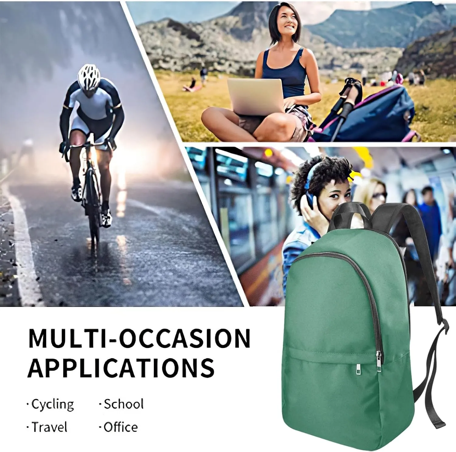 Personalized Gymnastics Man Grey Bling Print Shoulder Bag Backpack Daypack Multifunction Leisure Schoolbag Outdoor Casual Bag with Name Custom
