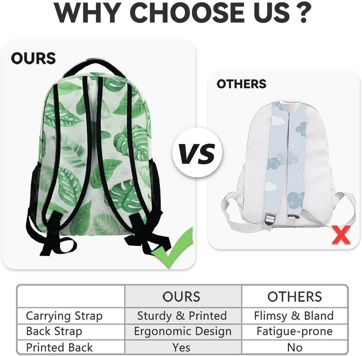 Personalized Panda School Backpack for Boys - 17 Inch Green Backpacks for Kids - Lightweight Cute Bookbag for Kindergarten