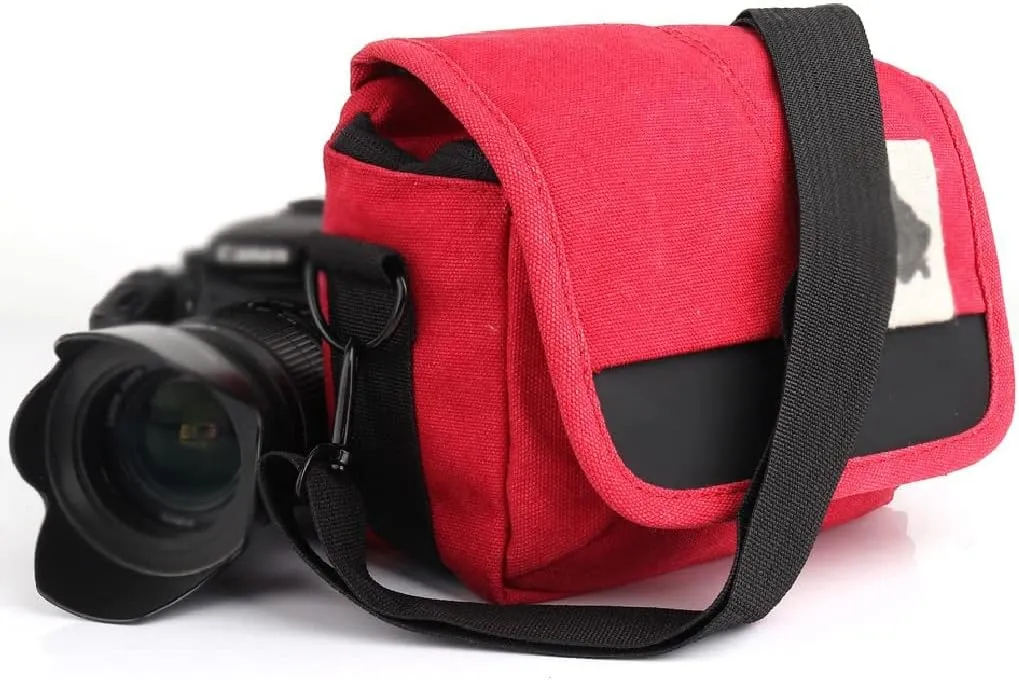 Photo Camera Bag Shoulder Bag Storage Shoulder Bag Shoulder Diagonal Camera Bag Storage Bag(D)